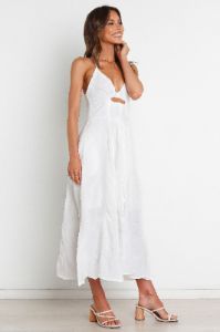 Kairi Dress - White sold by Petal & Pup