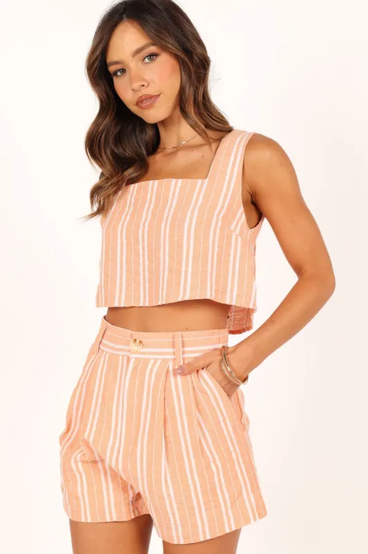 Polly Two Piece Set - Orange sold by Petal & Pup