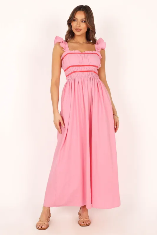 Becky Maxi Dress - Pink sold by Petal & Pup
