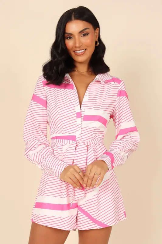 Esme Romper - Pink sold by Petal & Pup