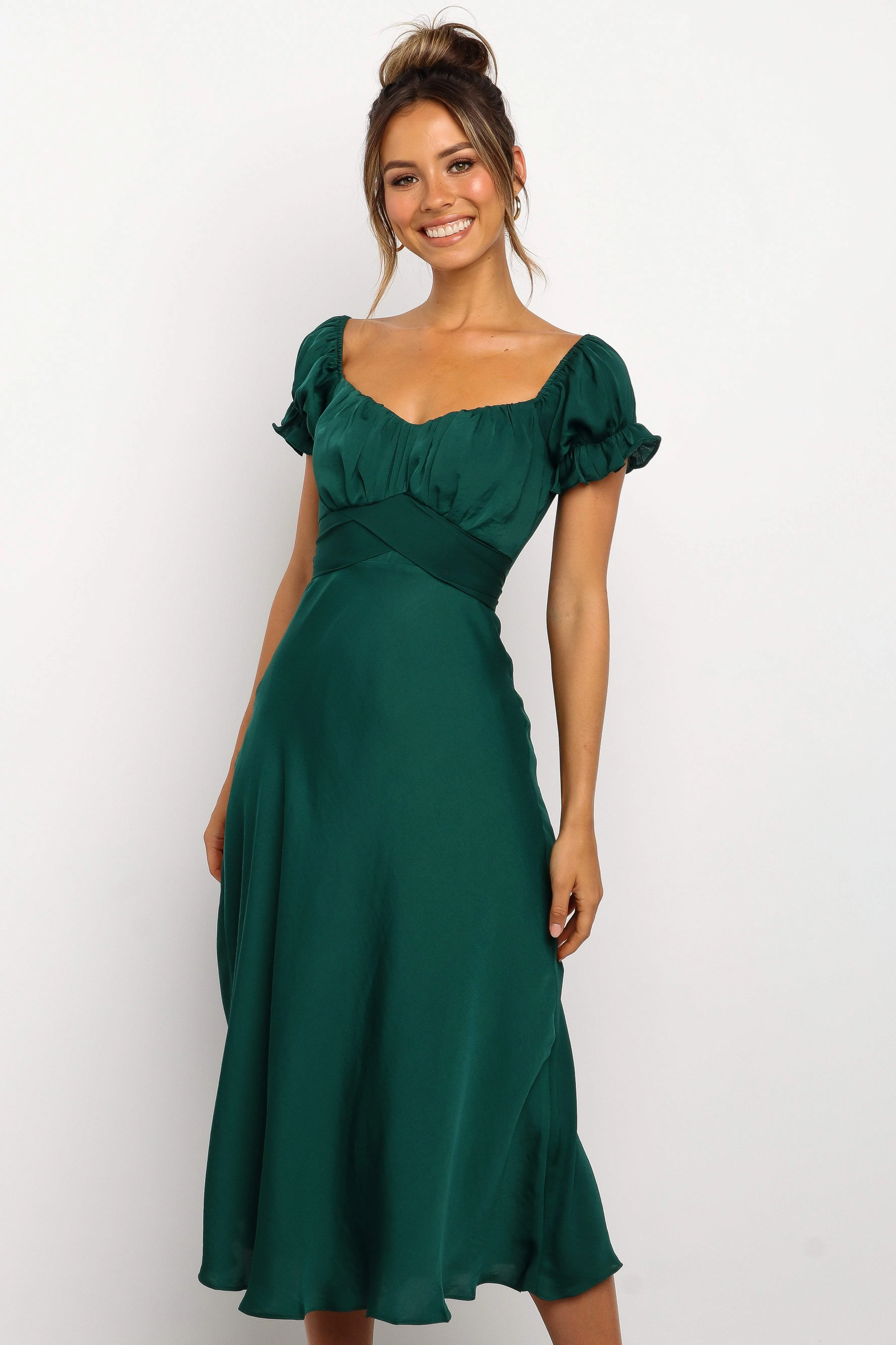 Oralie Dress - Emerald sold by Petal & Pup product image thumbnail 2