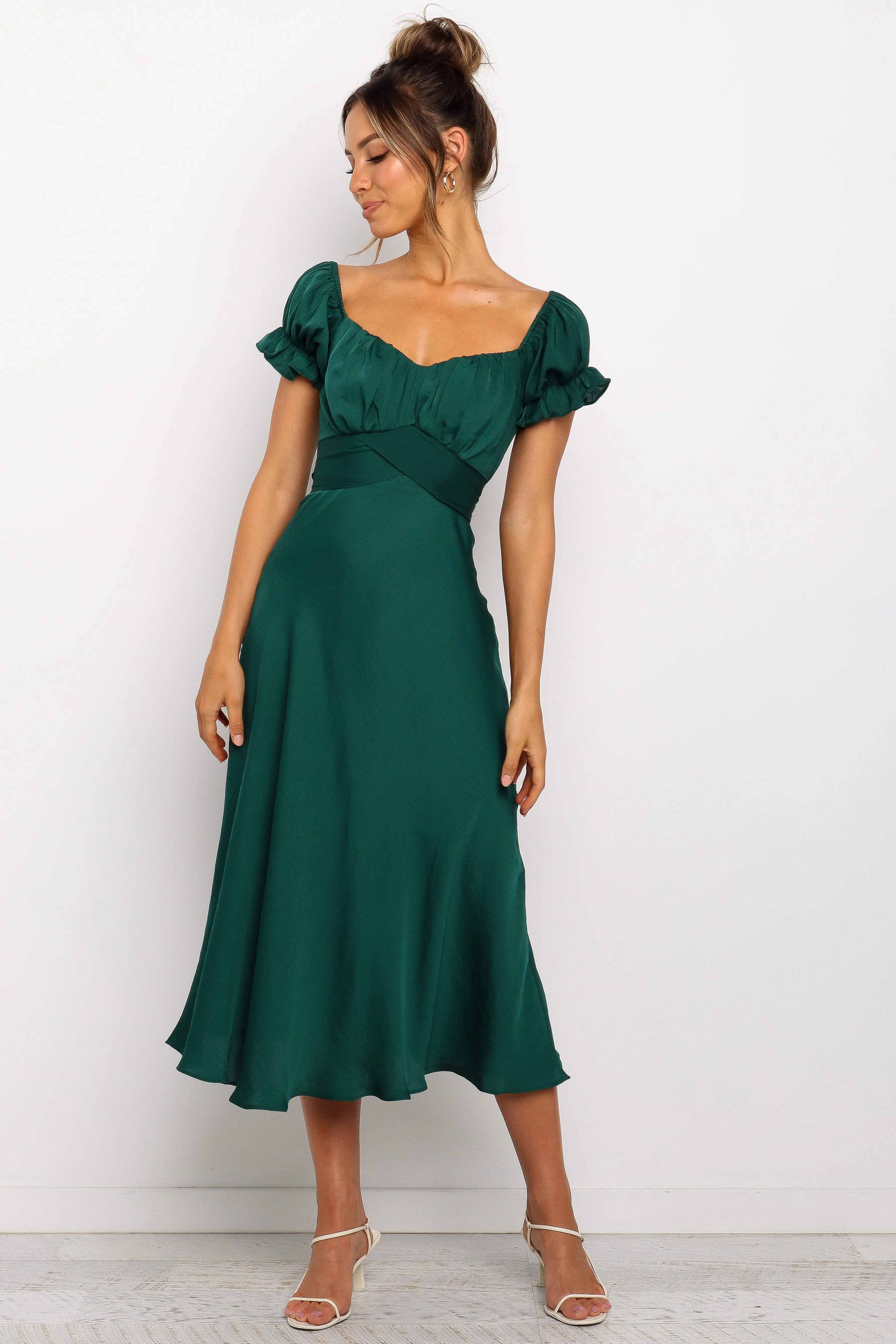 Oralie Dress - Emerald sold by Petal & Pup product image thumbnail 3