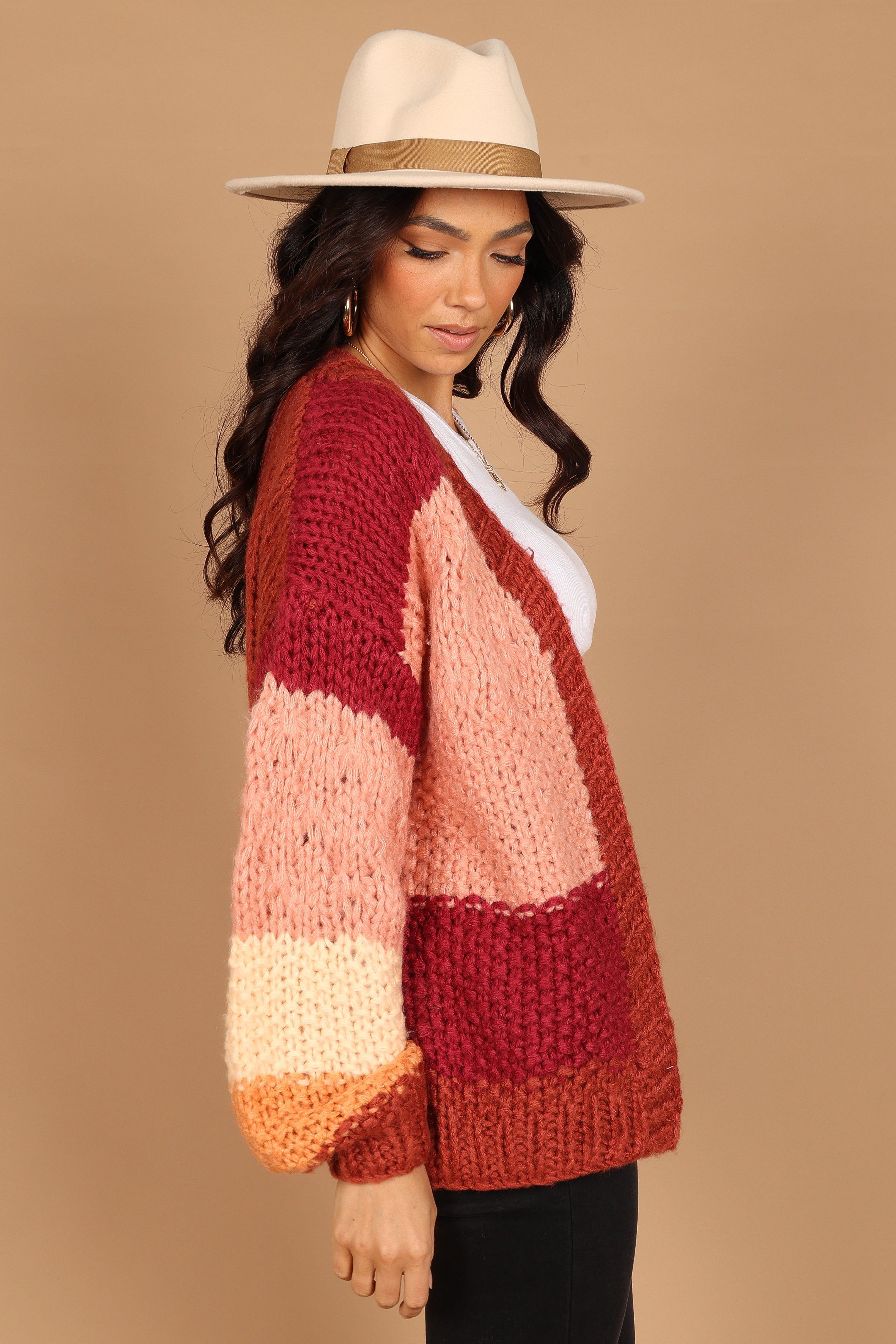 Caroline Oversized Handknit Knit Sweater - Cherry Multi sold by Petal & Pup product image thumbnail 7