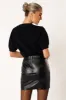 Serena Mini Skirt - Black sold by Petal & Pup