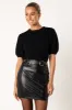 Serena Mini Skirt - Black sold by Petal & Pup