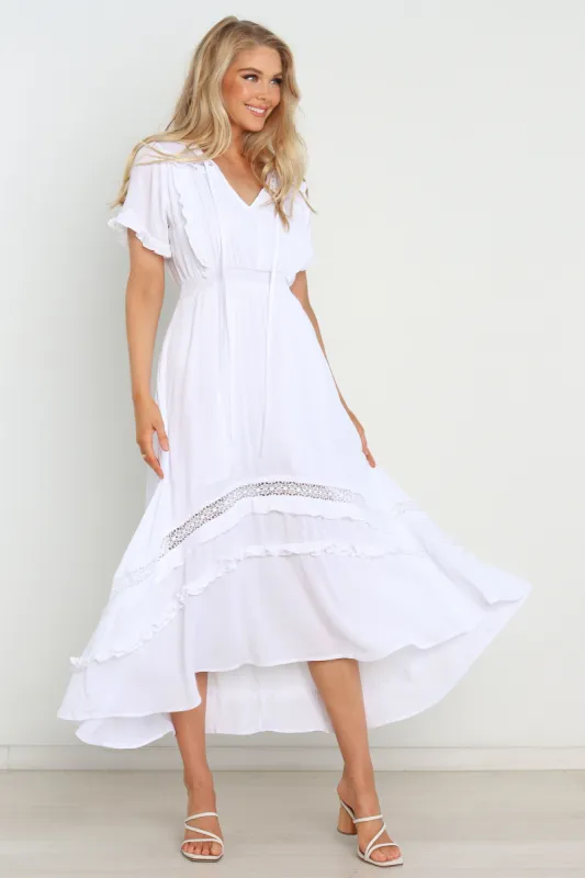 Chelsea Dress - White sold by Petal & Pup