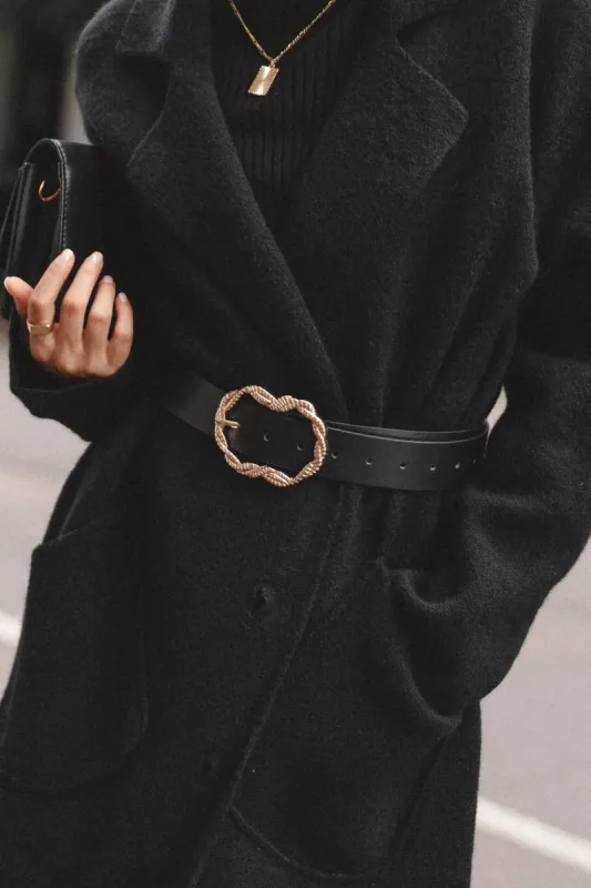 Serea Belt - Black made by Petal & Pup