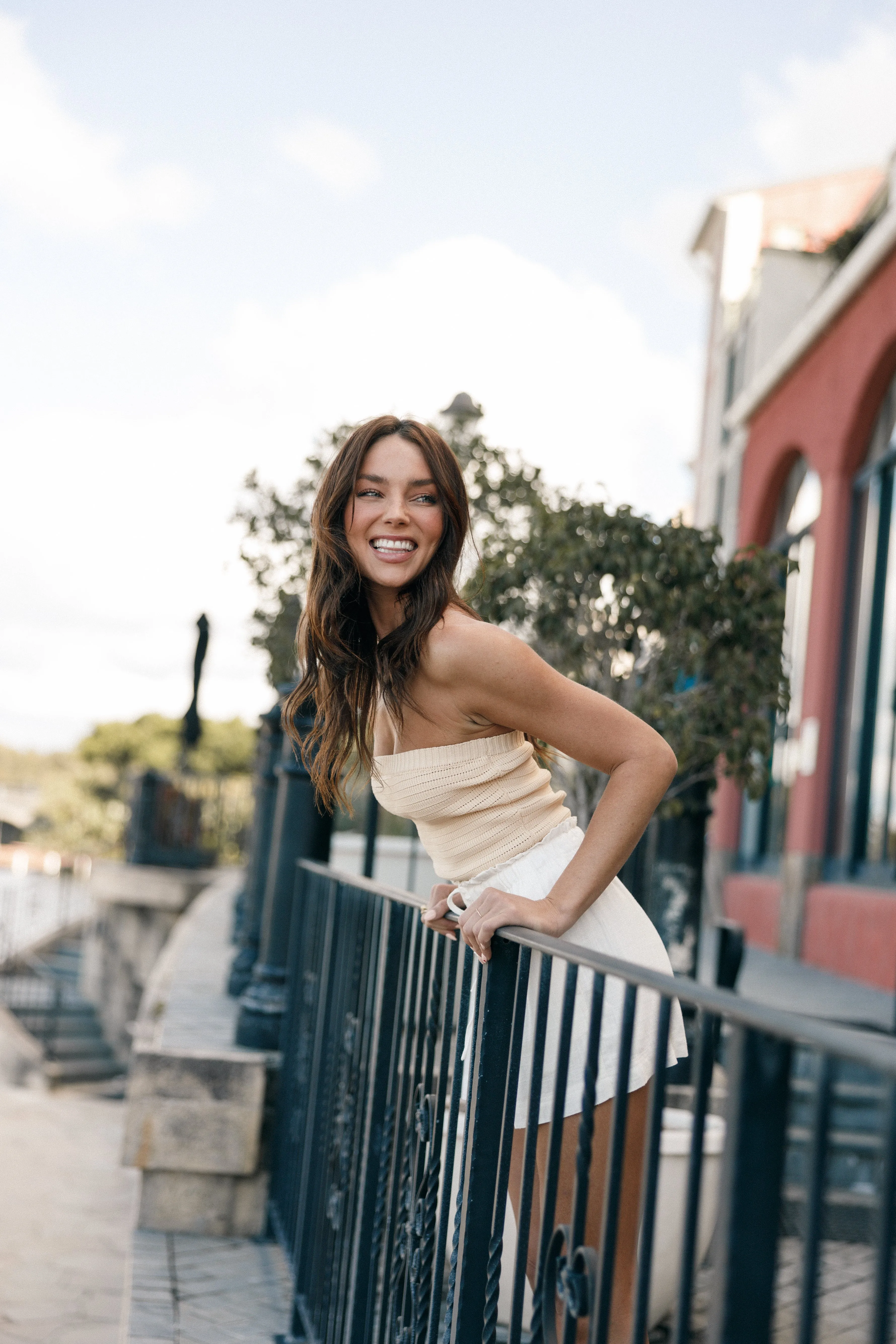 Zia Strapless Knit Top - Lemon sold by Petal & Pup product image thumbnail 2