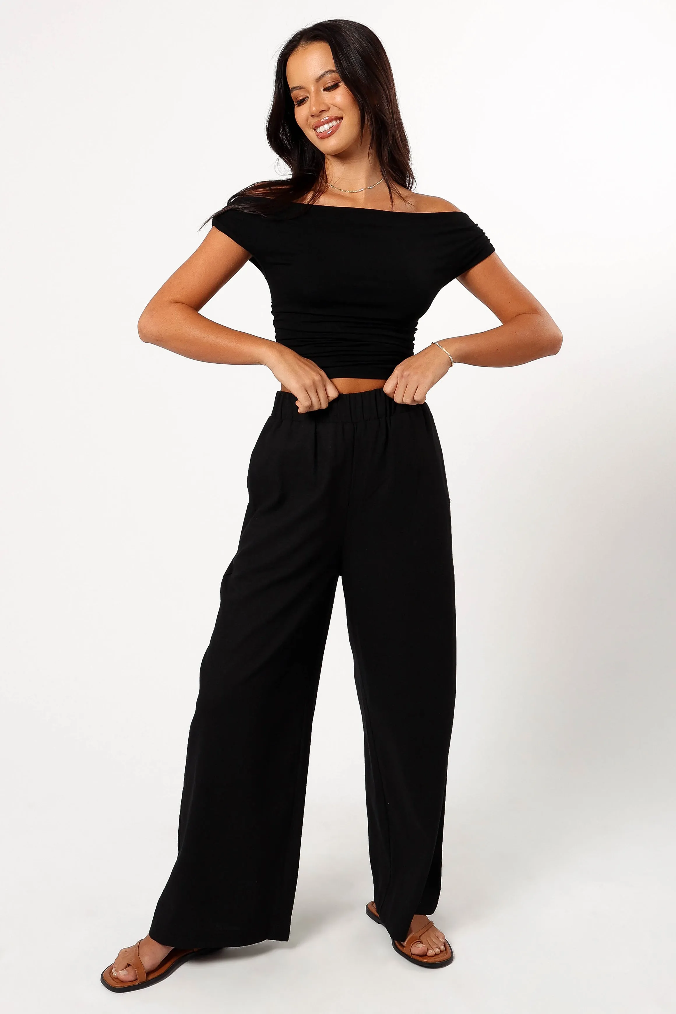 Soraya Pant - Black sold by Petal & Pup product image thumbnail 3