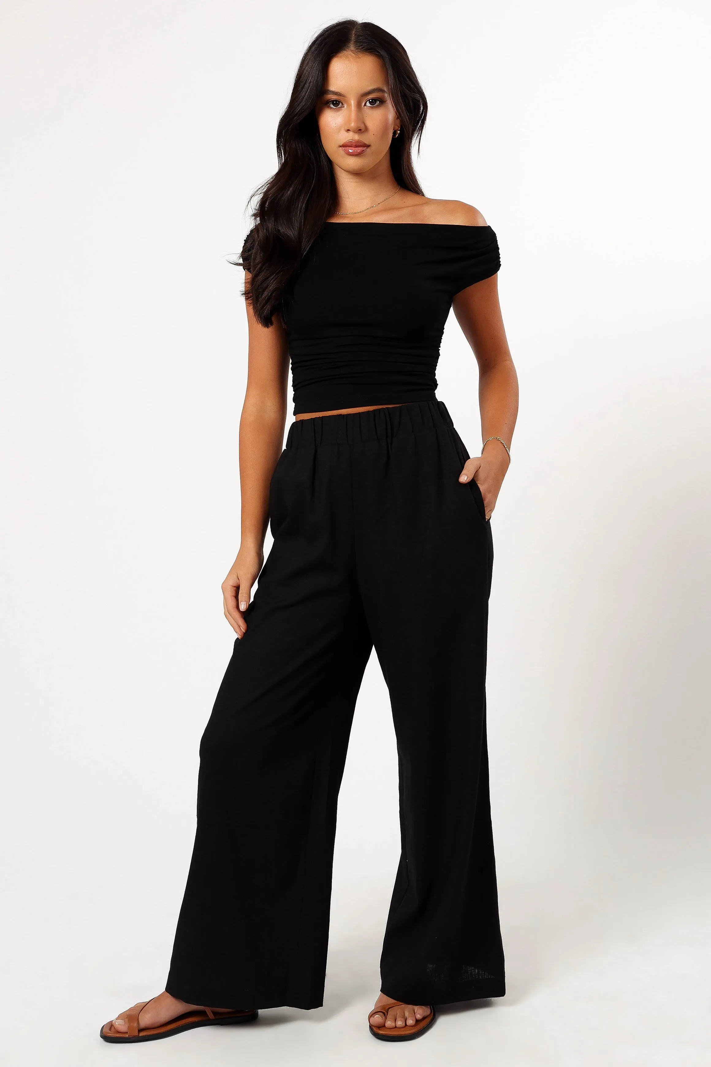Soraya Pant - Black sold by Petal & Pup product image thumbnail 5