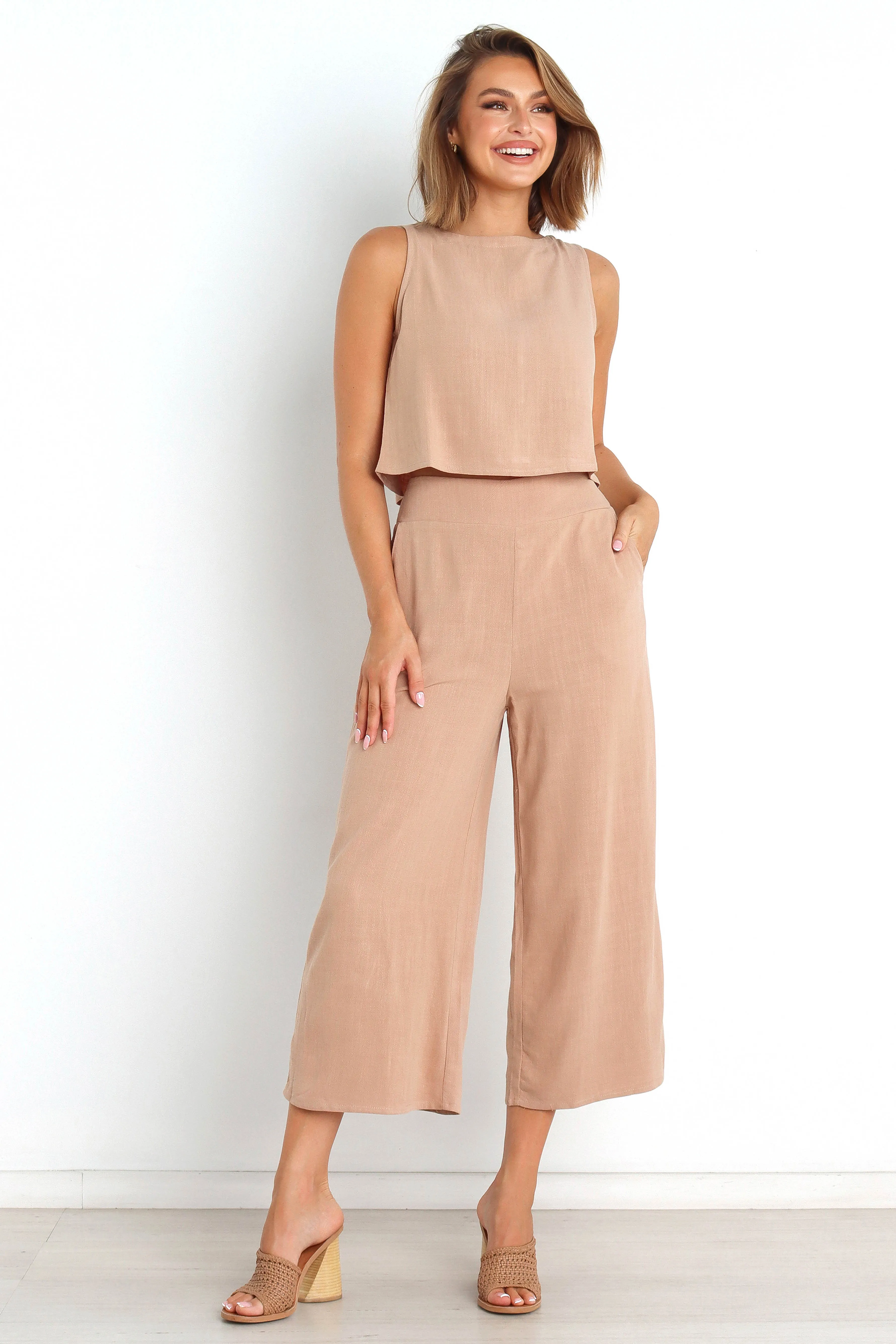 Nicola Pants - Brown sold by Petal & Pup