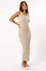 Reign Maxi Knit Dress - Beige sold by Petal & Pup