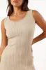 Reign Maxi Knit Dress - Beige sold by Petal & Pup