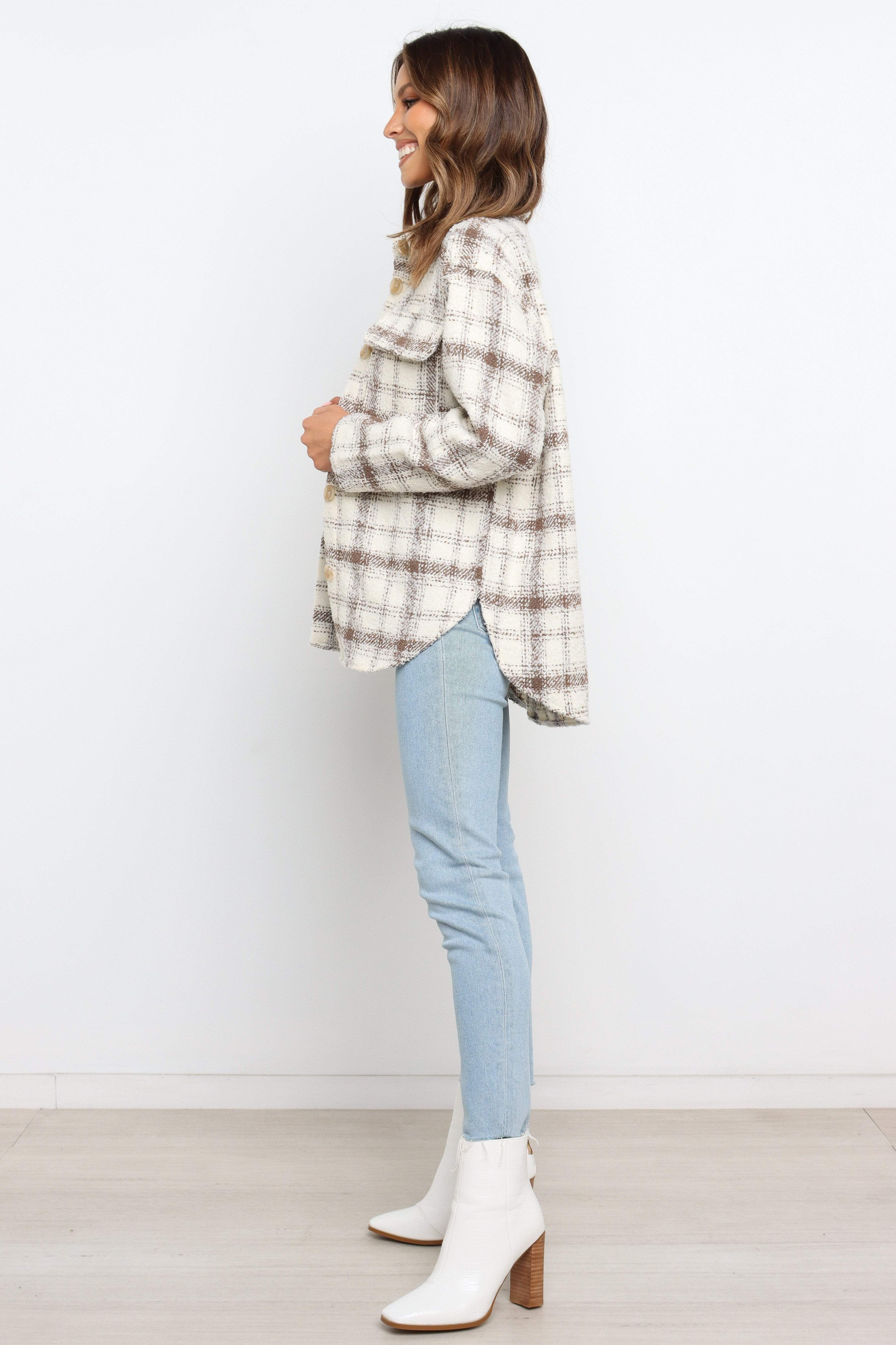 Ziggy Jacket - Beige sold by Petal & Pup product image thumbnail 5