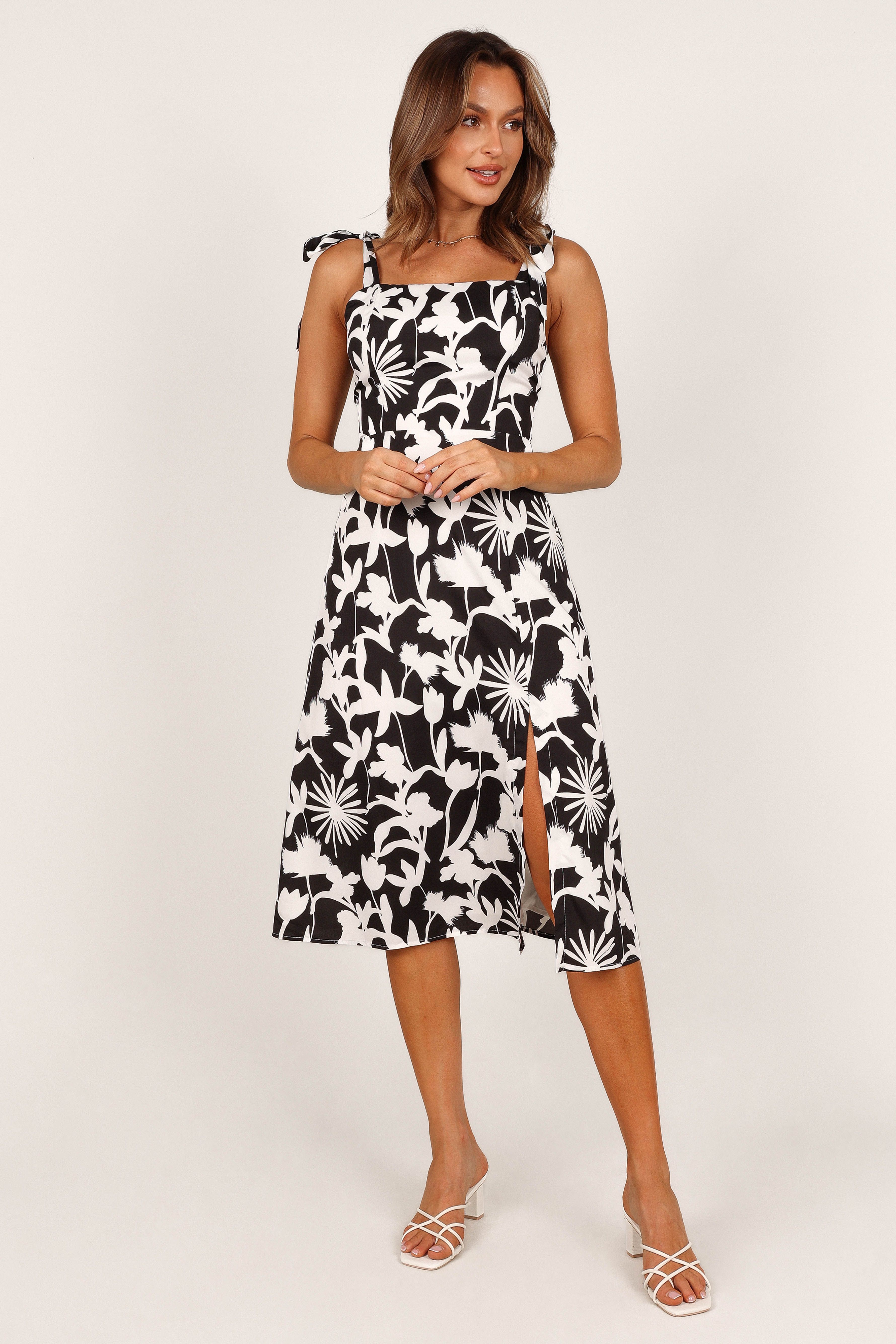 Laurel Dress - Black/White sold by Petal & Pup product image thumbnail 3