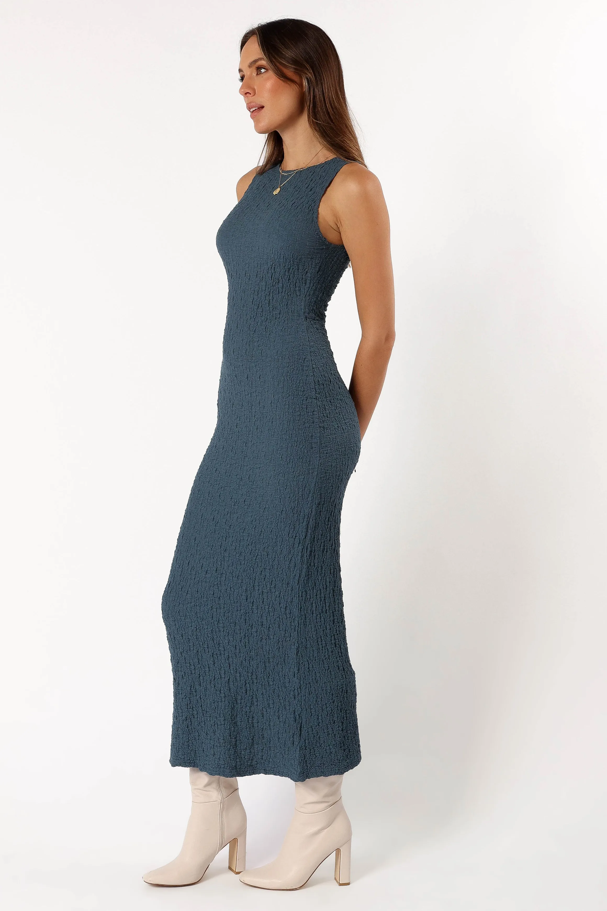 Clark Maxi Dress - Charcoal sold by Petal & Pup product image thumbnail 3