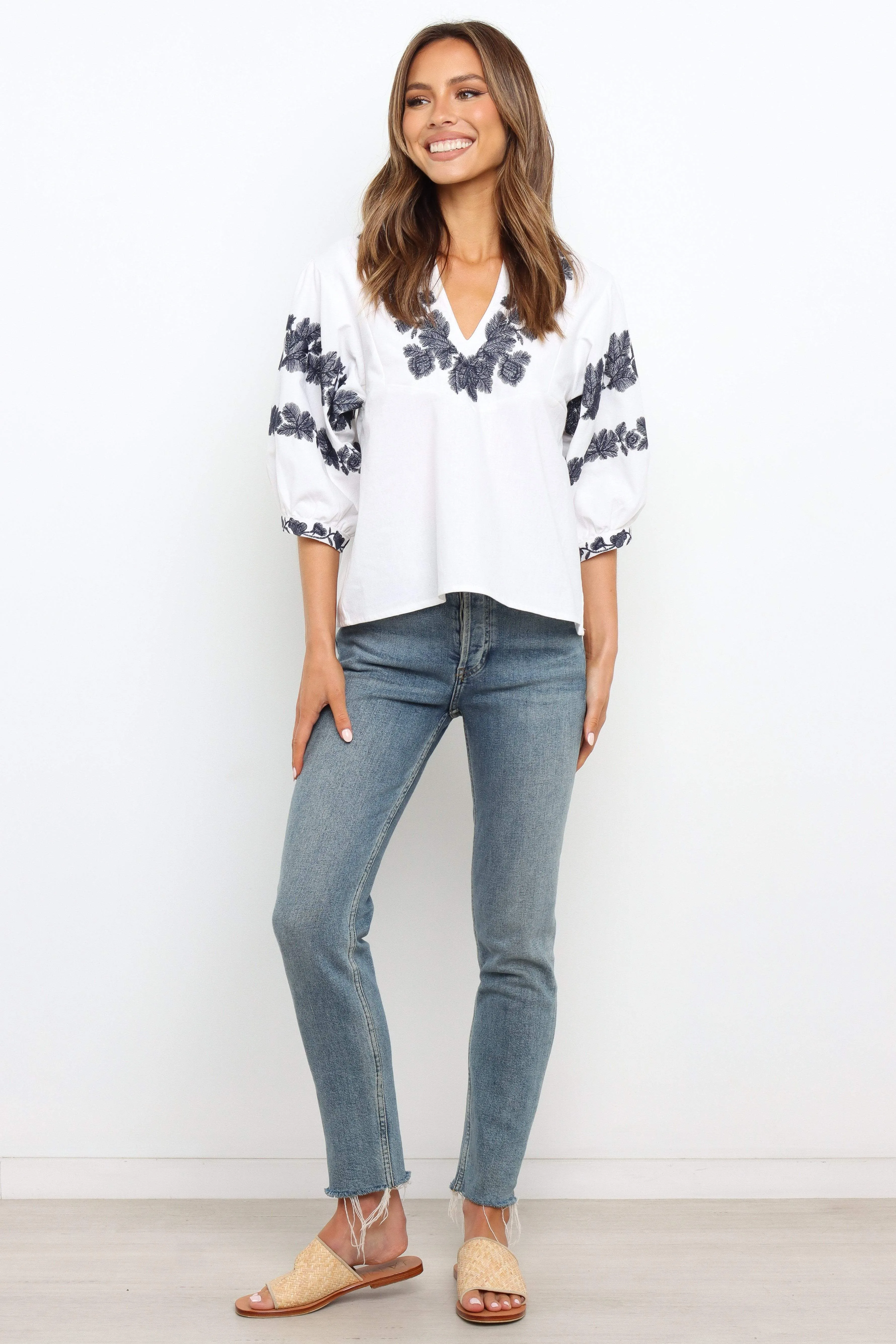 Kyah Top - White sold by Petal & Pup product image thumbnail 2