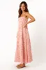 Brea Maxi Dress - Pink Swirl sold by Petal & Pup