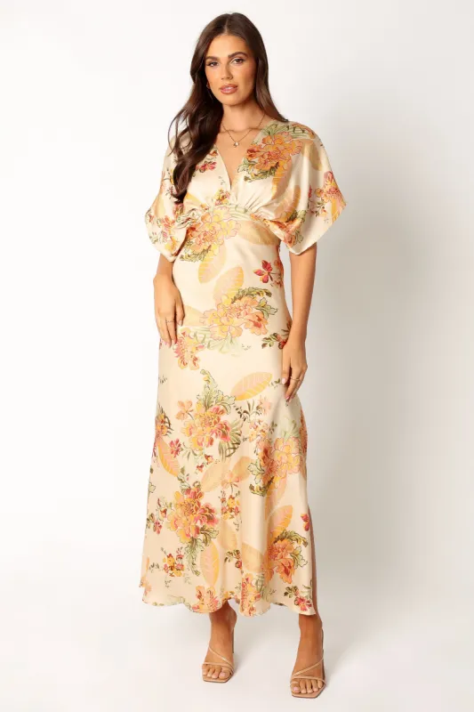 Geraldina Maxi Dress - Botanical Garden sold by Petal & Pup
