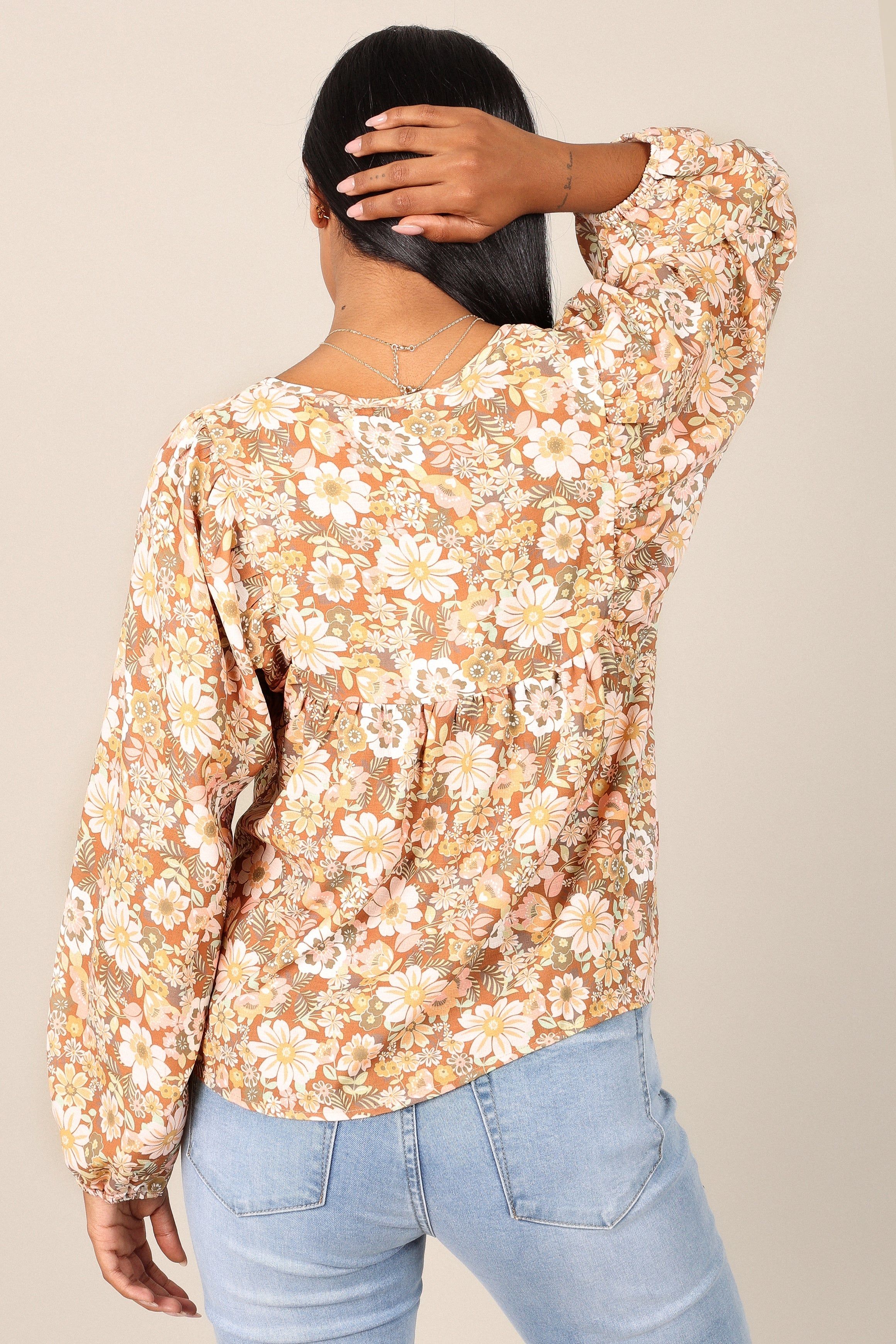 Annalise Top - Brown sold by Petal & Pup product image thumbnail 2