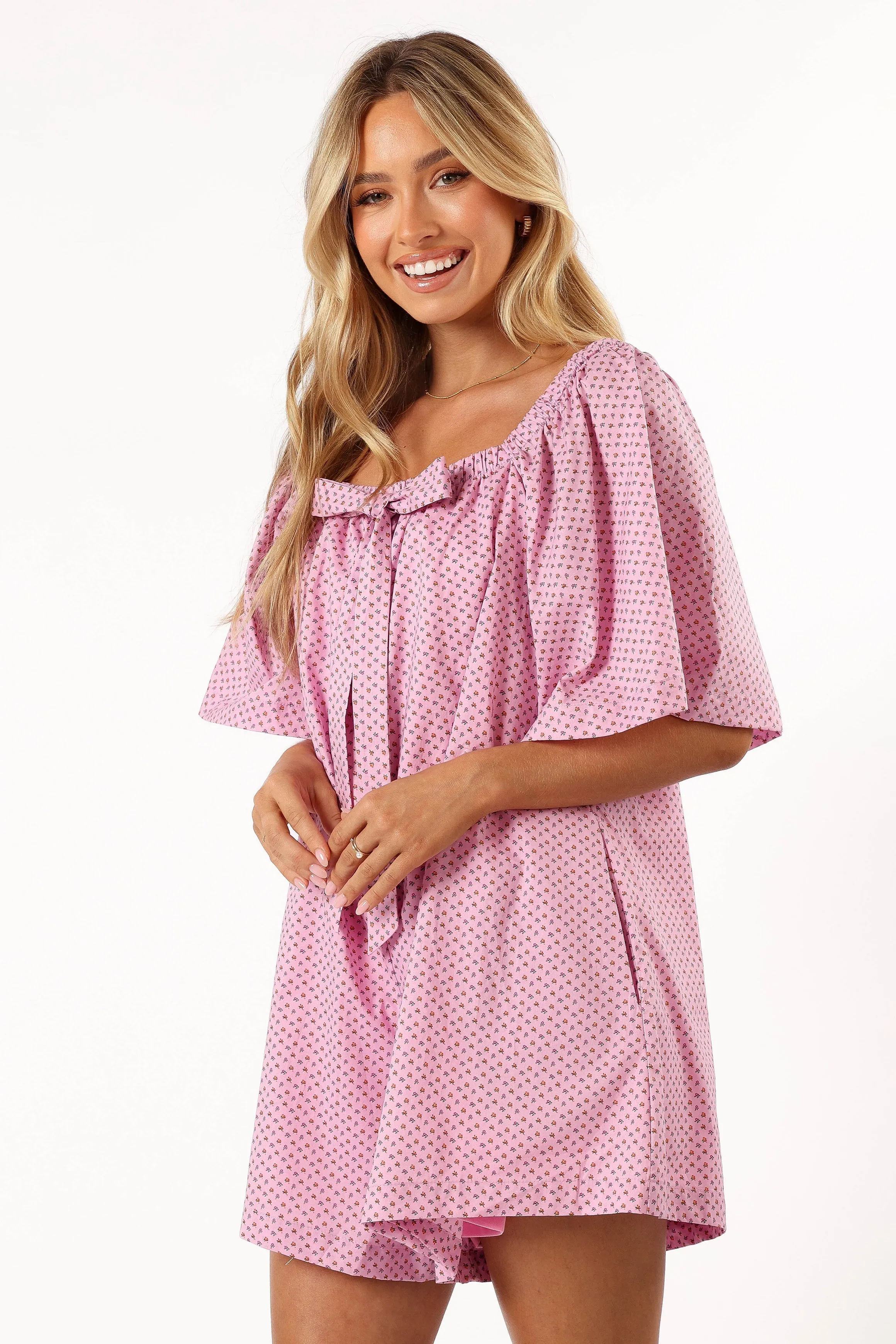 Chelsea Romper - Pink sold by Petal & Pup product image thumbnail 3