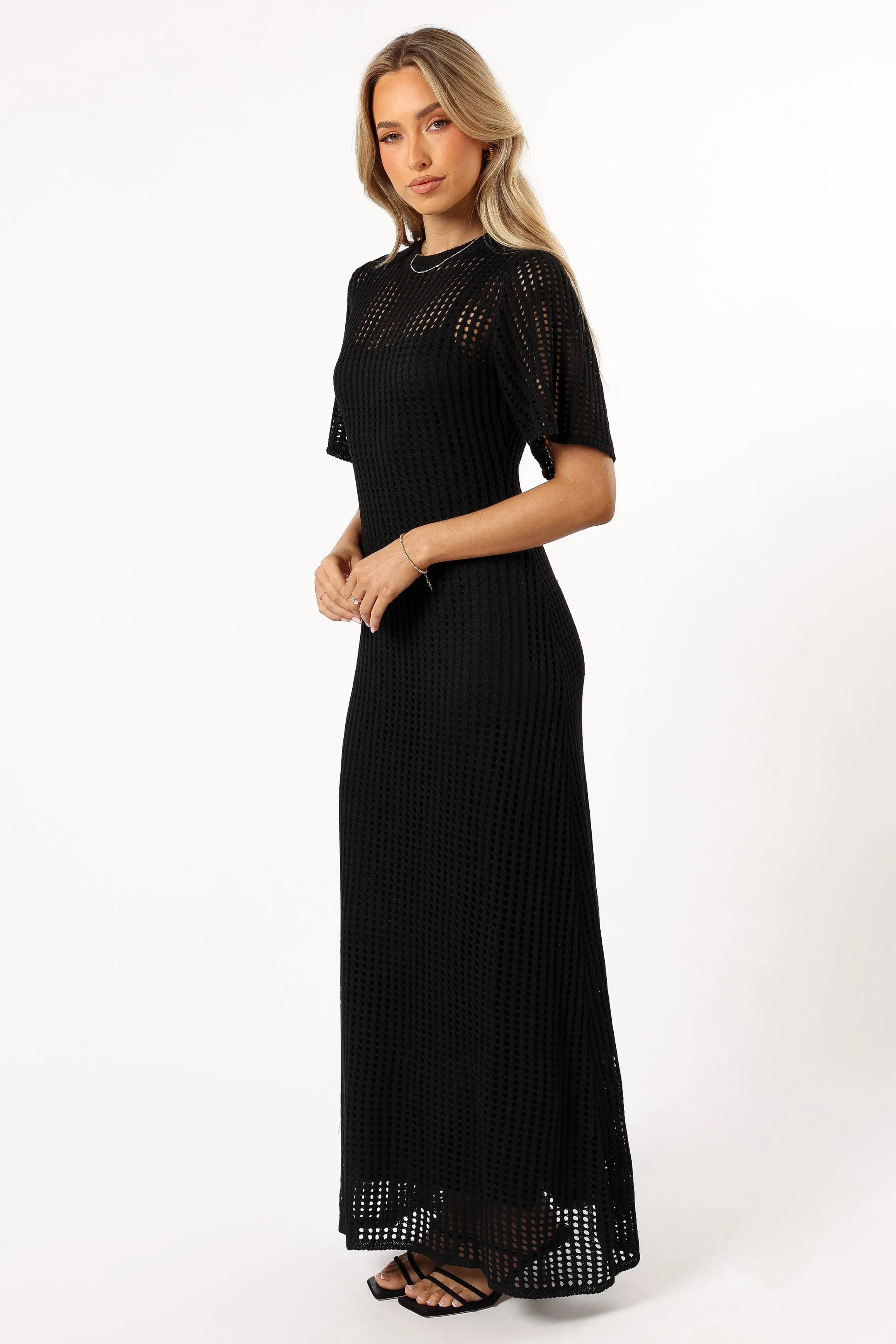 Hollie Maxi Dress - Black sold by Petal & Pup product image thumbnail 5