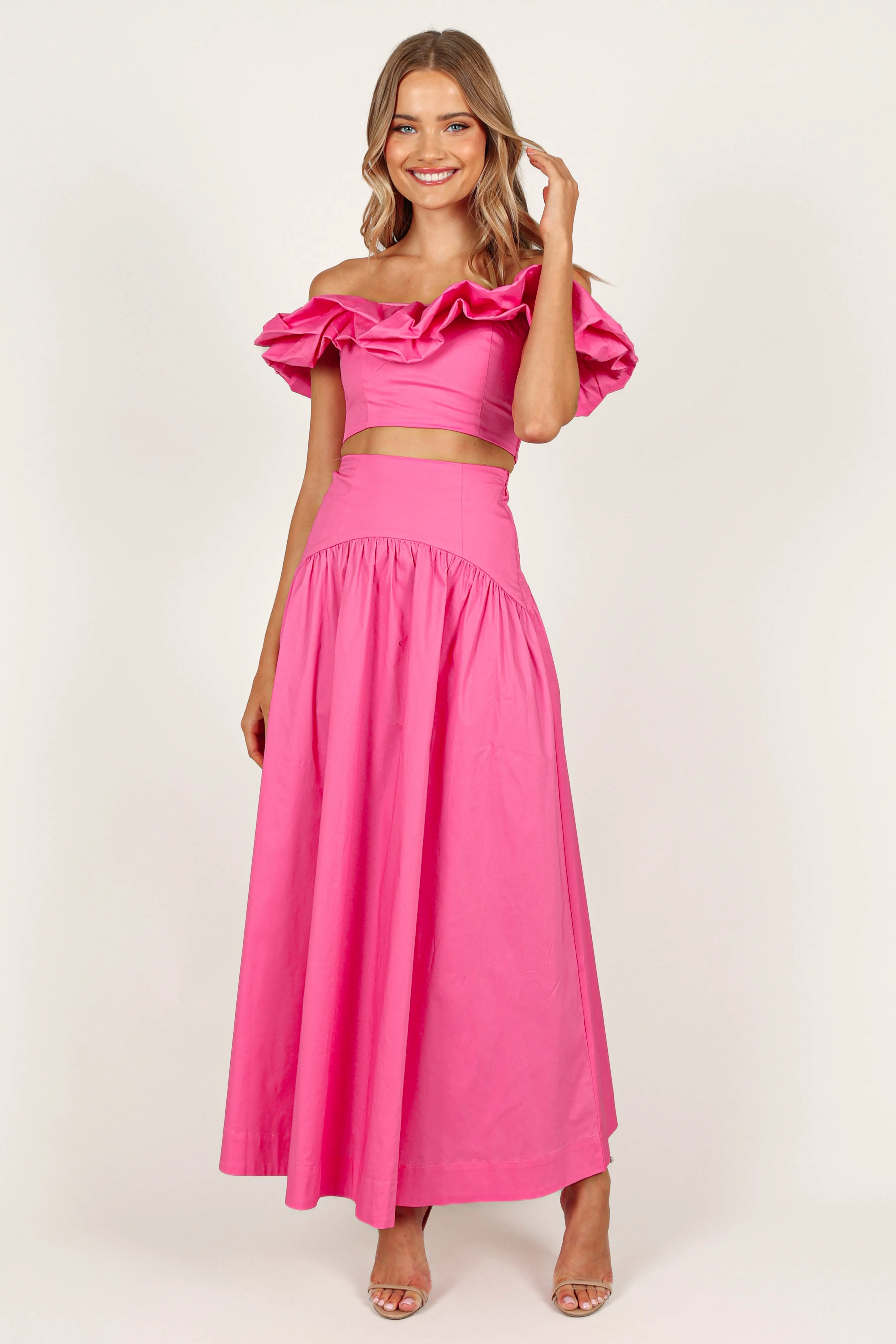 Savannah Maxi Skirt - Pink sold by Petal & Pup product image thumbnail 3