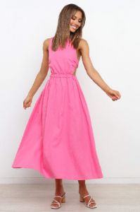 Esther Dress - Pink sold by Petal & Pup