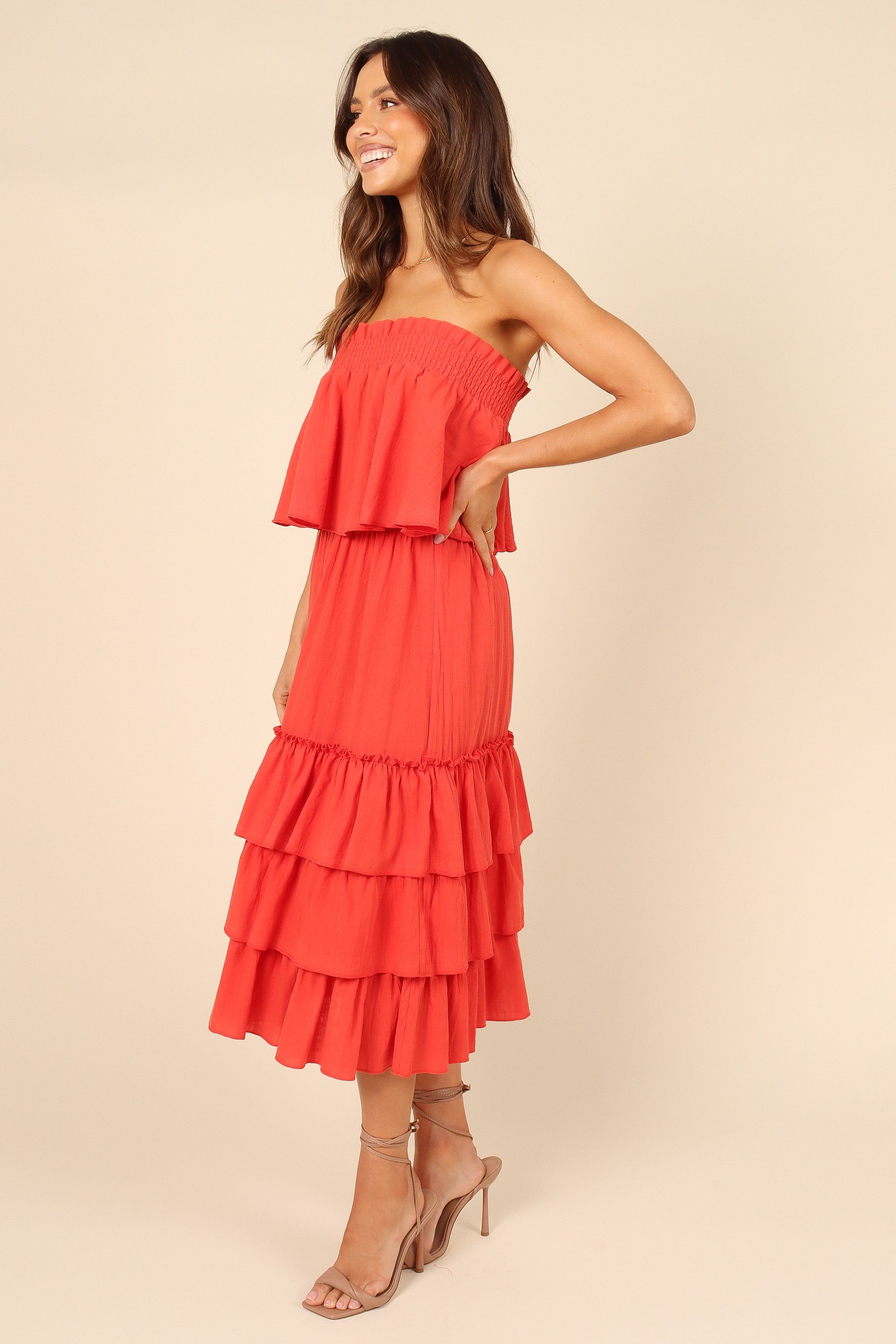 Tiarna Two Piece Set - Red sold by Petal & Pup product image thumbnail 2