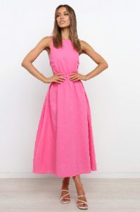 Esther Dress - Pink sold by Petal & Pup