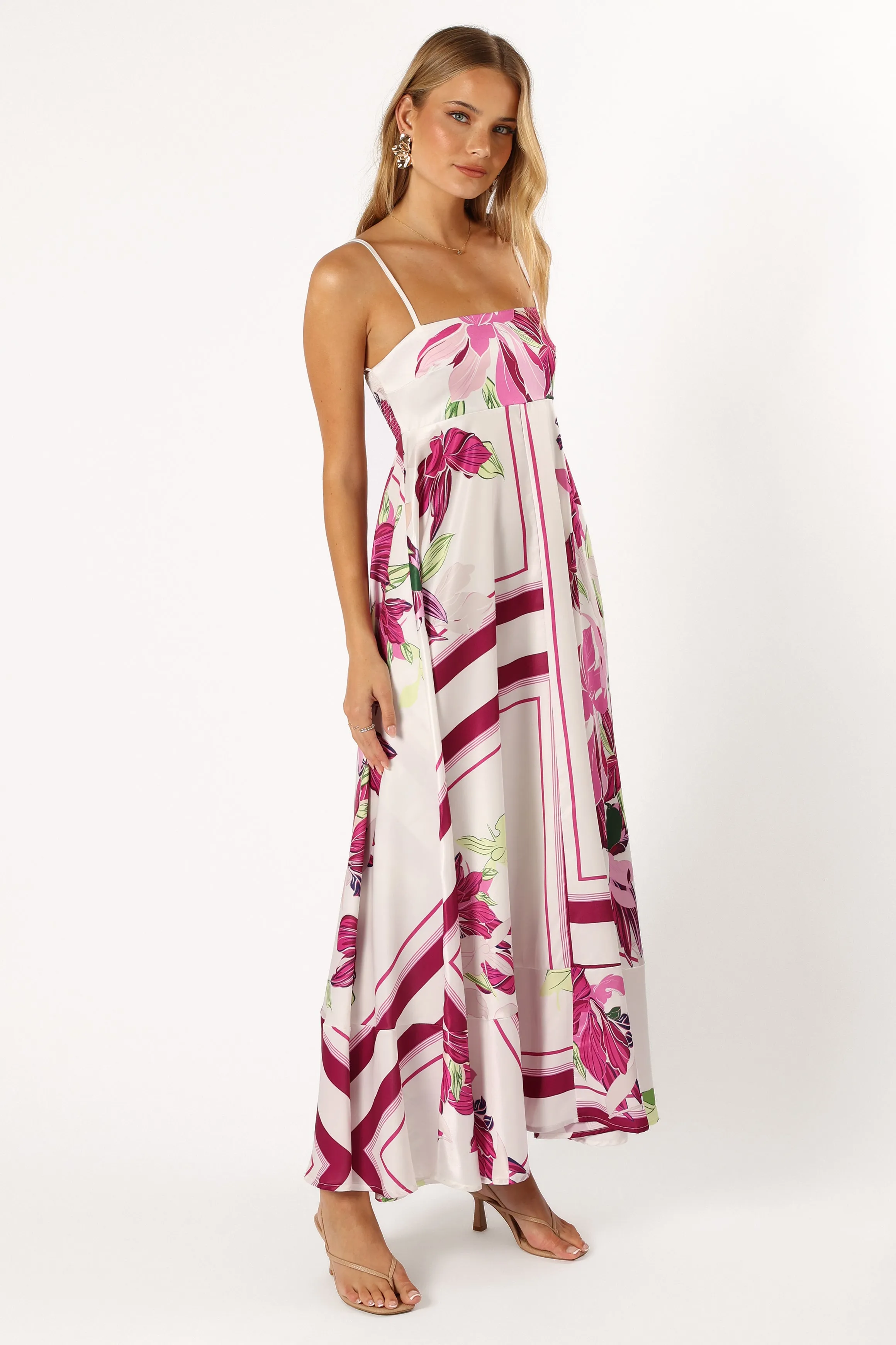 Wendy Maxi Dress - Purple Floral sold by Petal & Pup product image thumbnail 5