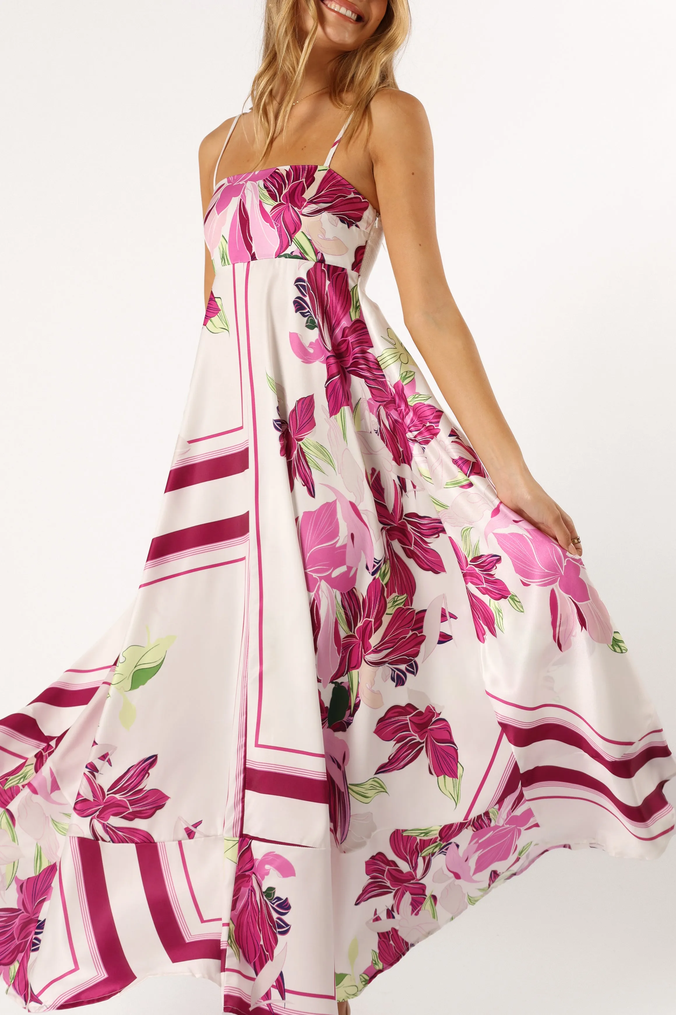 Wendy Maxi Dress - Purple Floral sold by Petal & Pup product image thumbnail 2