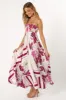 Wendy Maxi Dress - Purple Floral sold by Petal & Pup