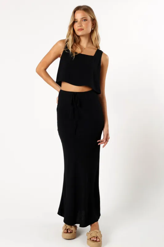 Kirsten Two Piece Set - Black sold by Petal & Pup