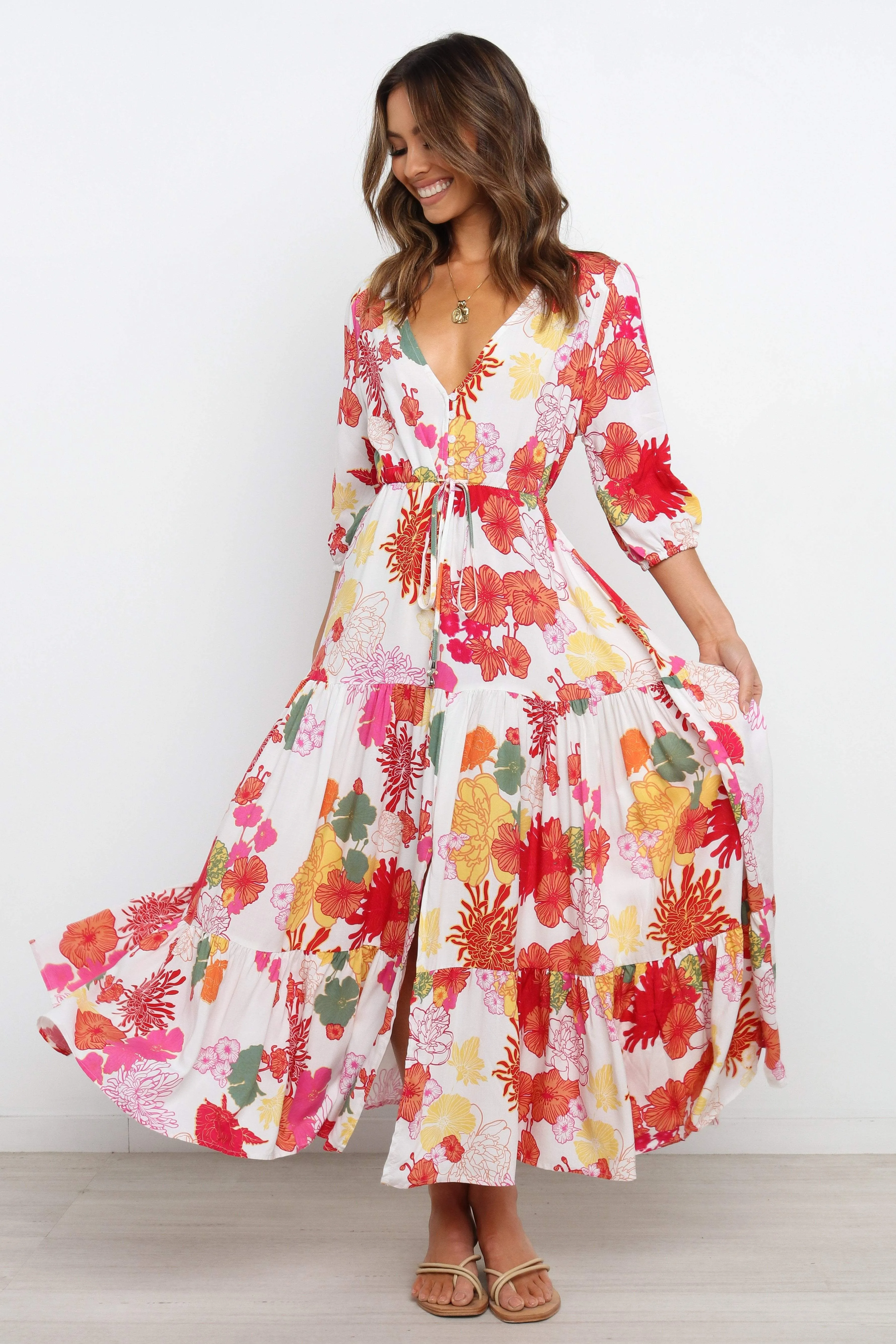 Dumont Dress - White sold by Petal & Pup product image thumbnail 5