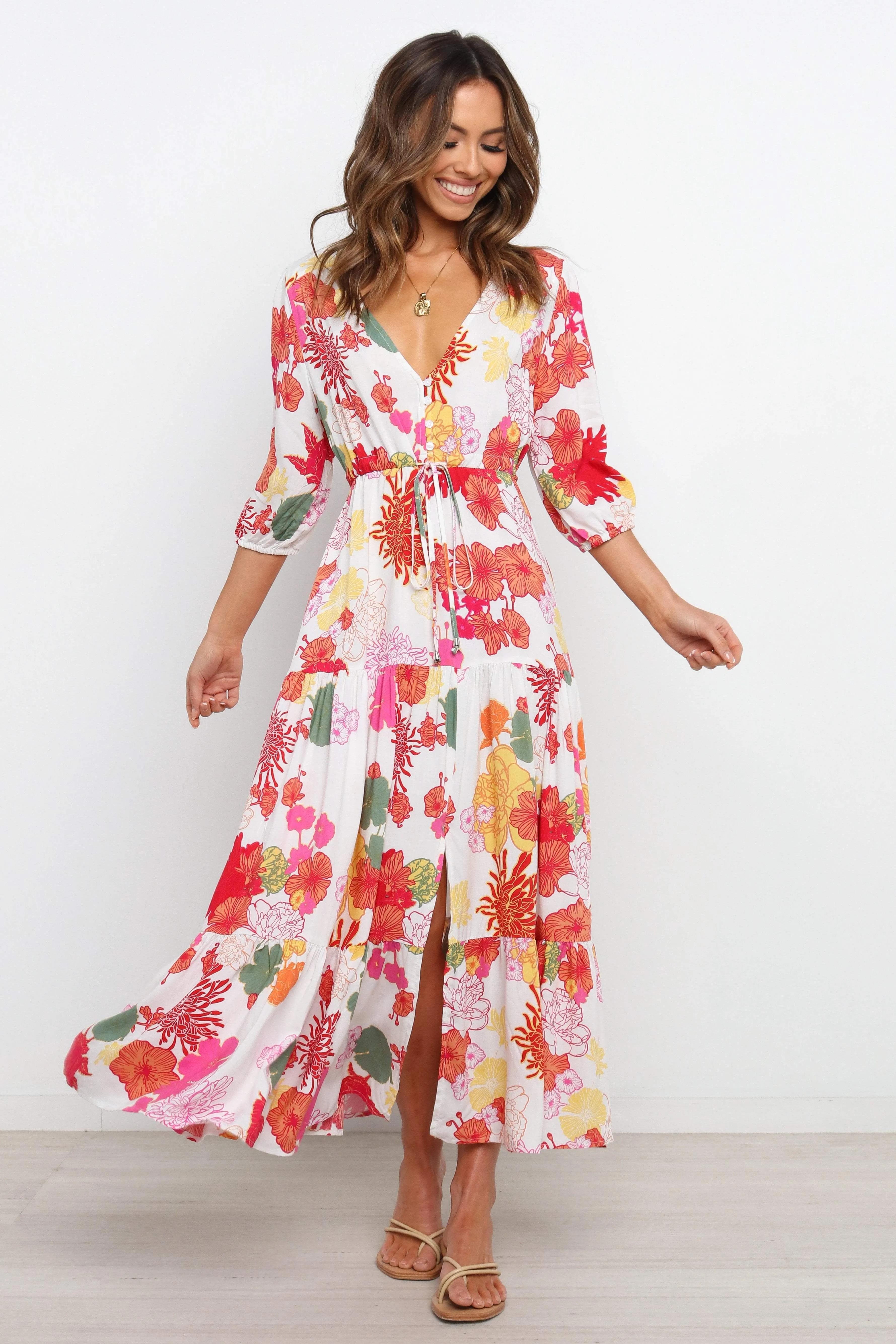 Dumont Dress - White sold by Petal & Pup product image thumbnail 3