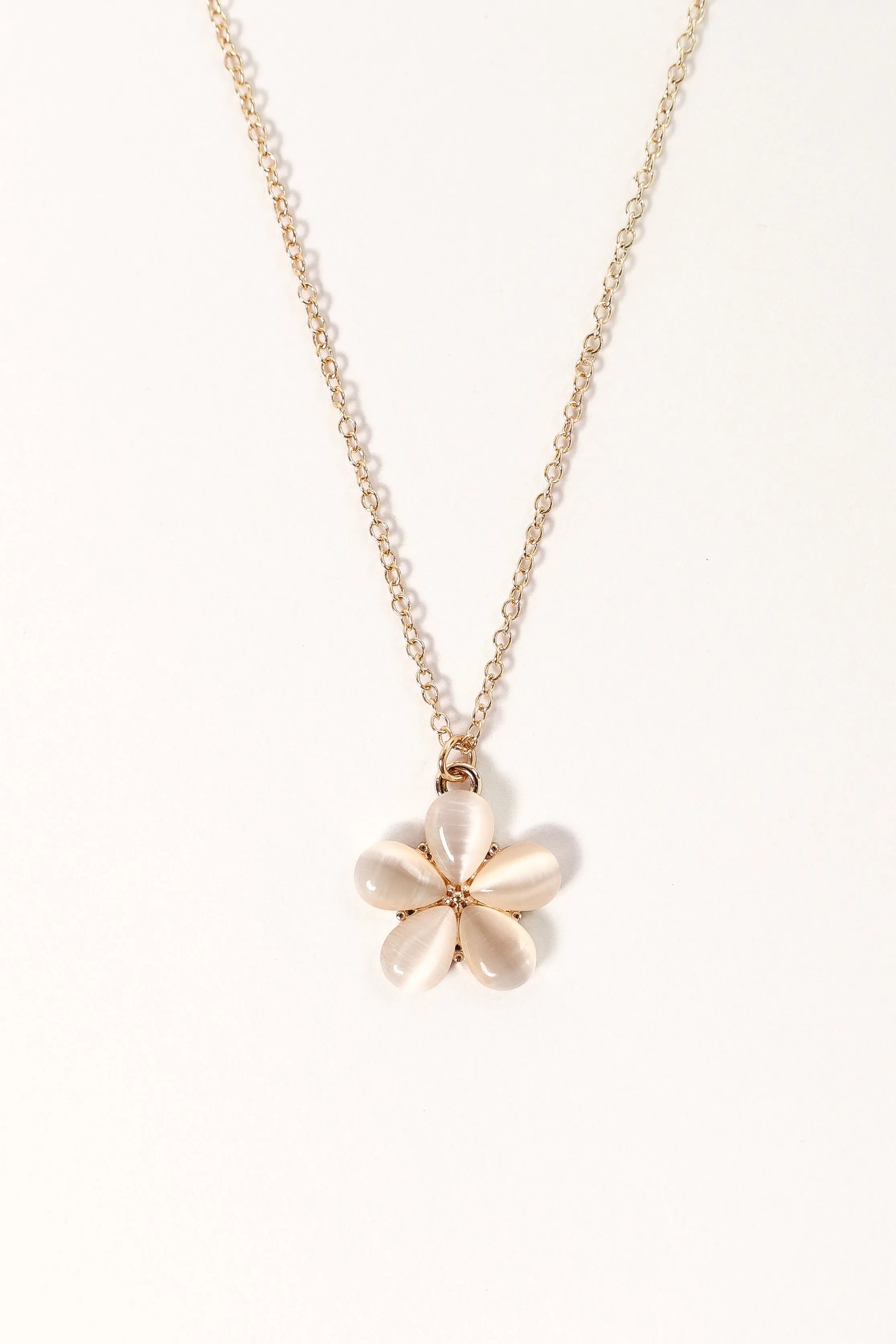 Everlee Floral Necklace - Gold sold by Petal & Pup product image thumbnail 2
