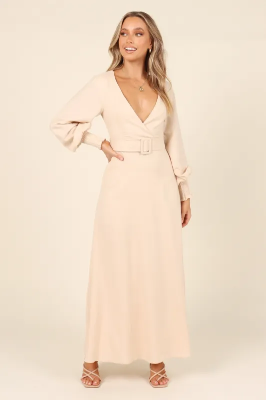 Laurent Dress - Sand sold by Petal & Pup