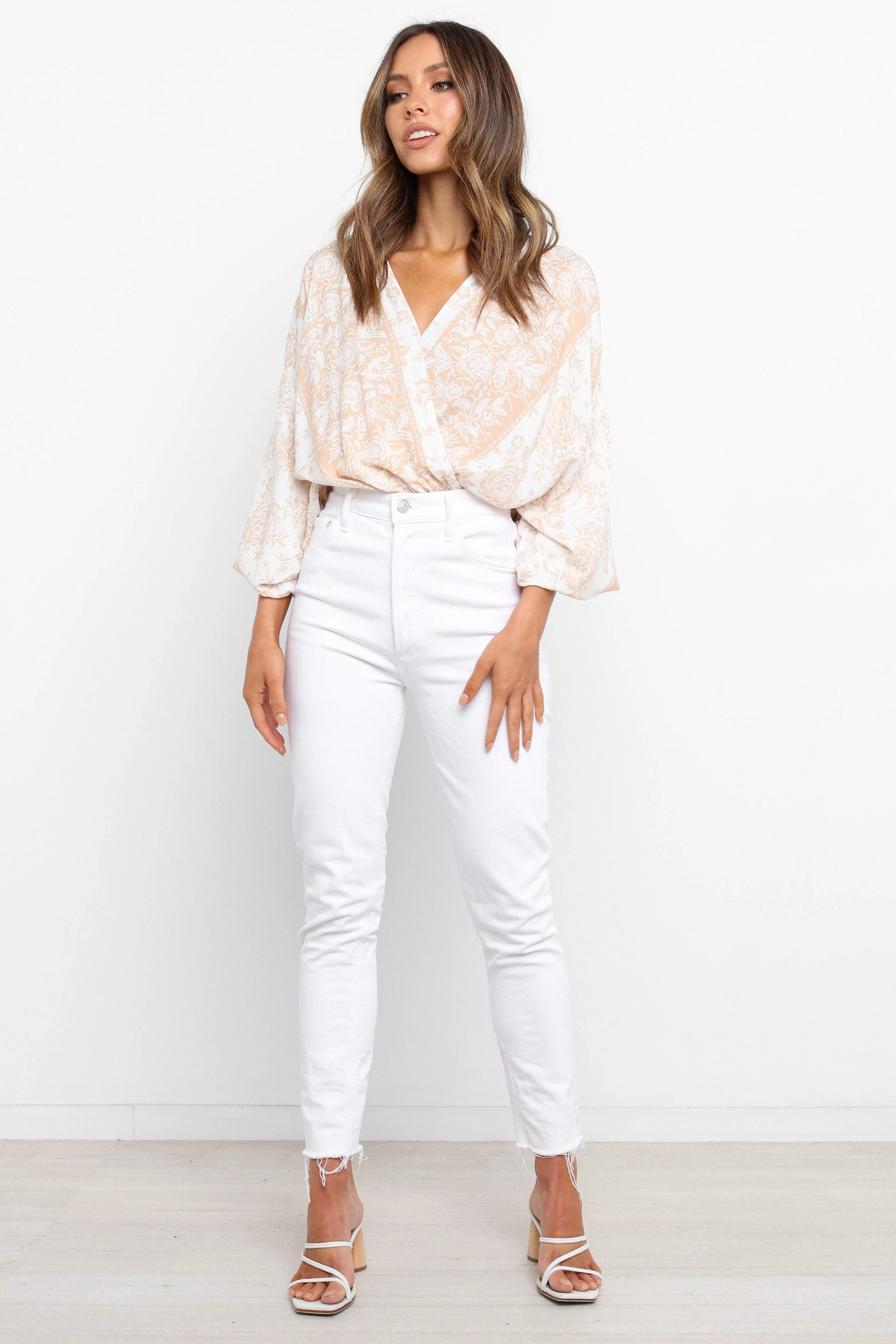 Barbra Top - Beige sold by Petal & Pup product image thumbnail 2