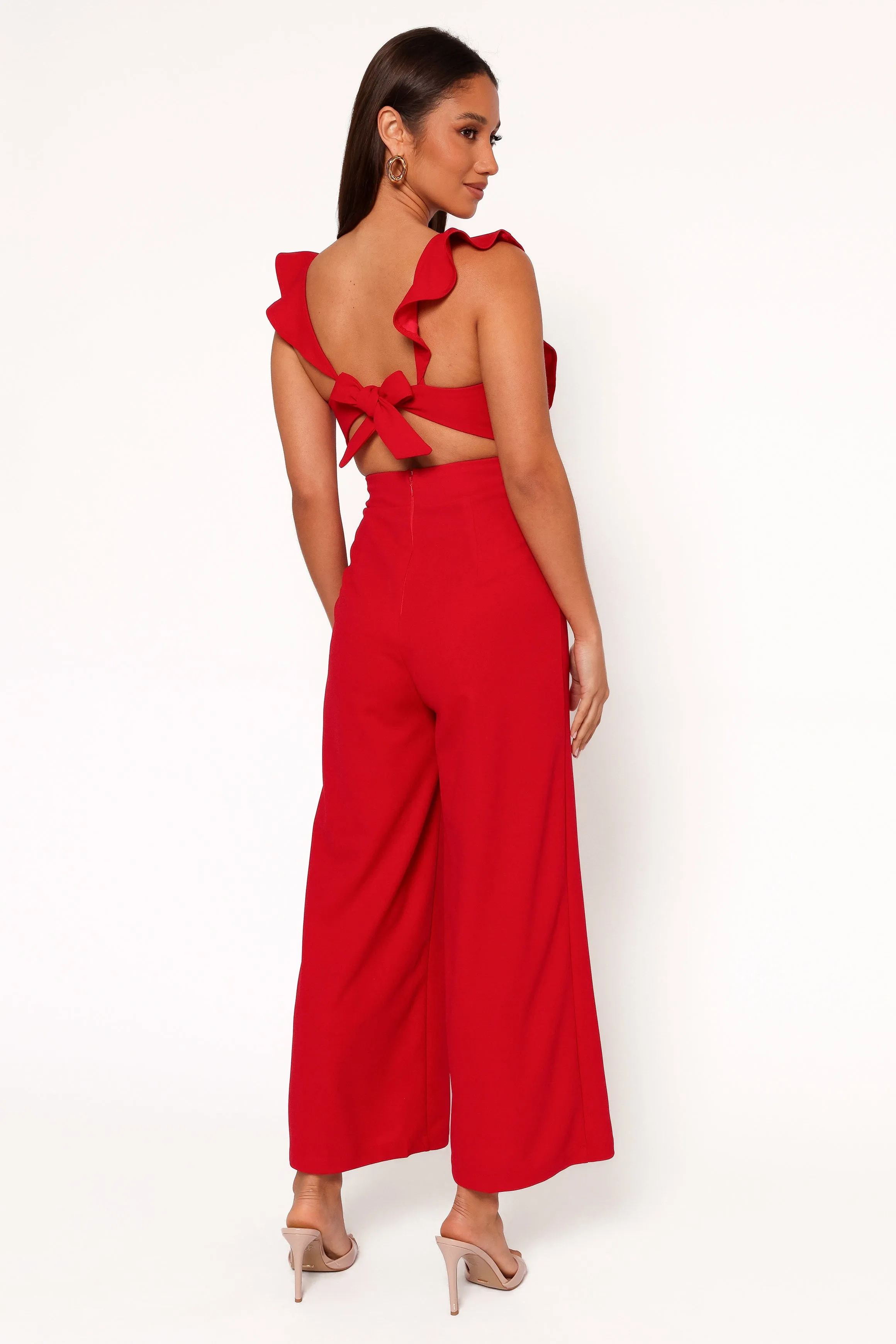Mills Jumpsuit - Red sold by Petal & Pup product image thumbnail 5