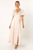 Casper Maxi Dress - Pearl sold by Petal & Pup