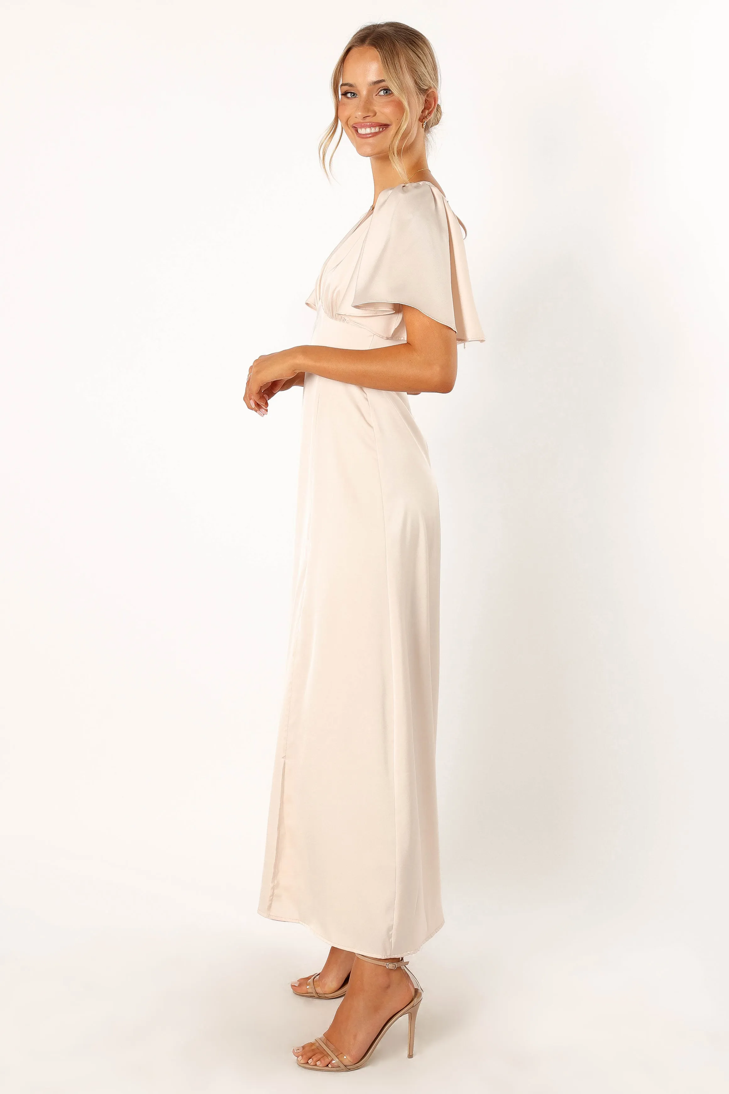 Casper Maxi Dress - Pearl sold by Petal & Pup product image thumbnail 5