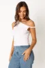 Blake Top - White sold by Petal & Pup