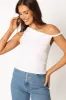 Blake Top - White sold by Petal & Pup