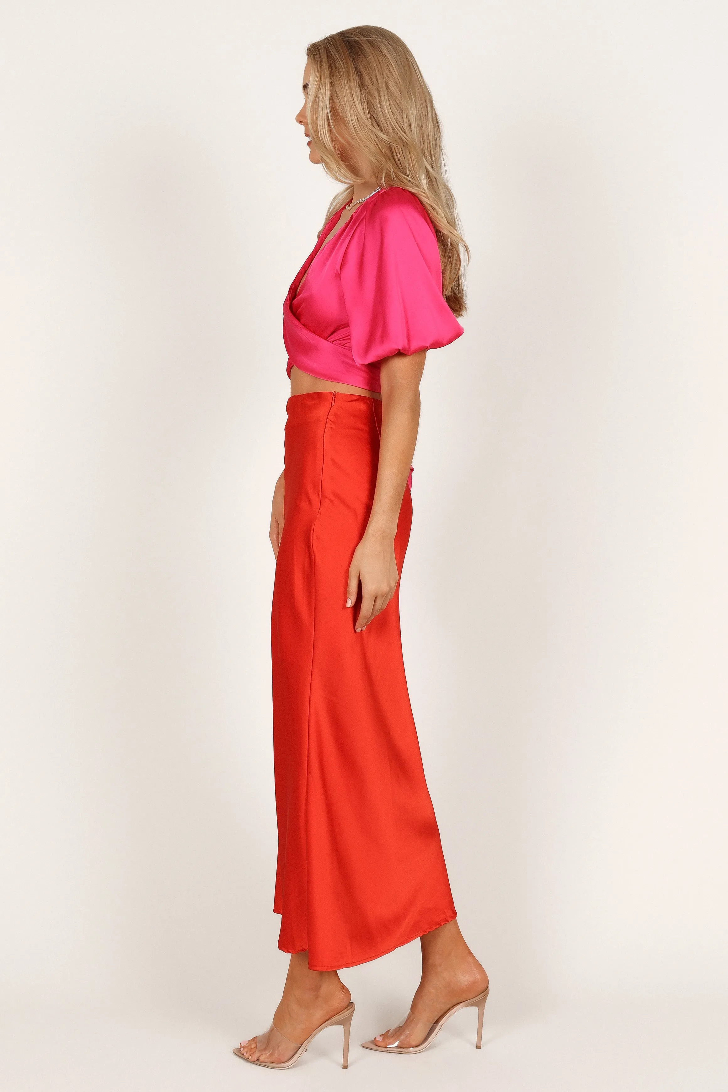 Lucy Two Piece Set - Pink/Orange sold by Petal & Pup product image thumbnail 5