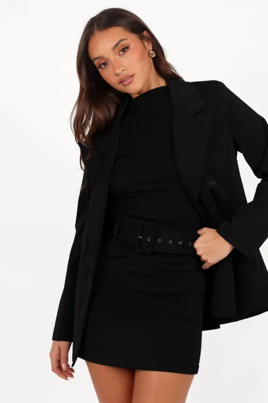 Juliette Blazer - Black sold by Petal & Pup