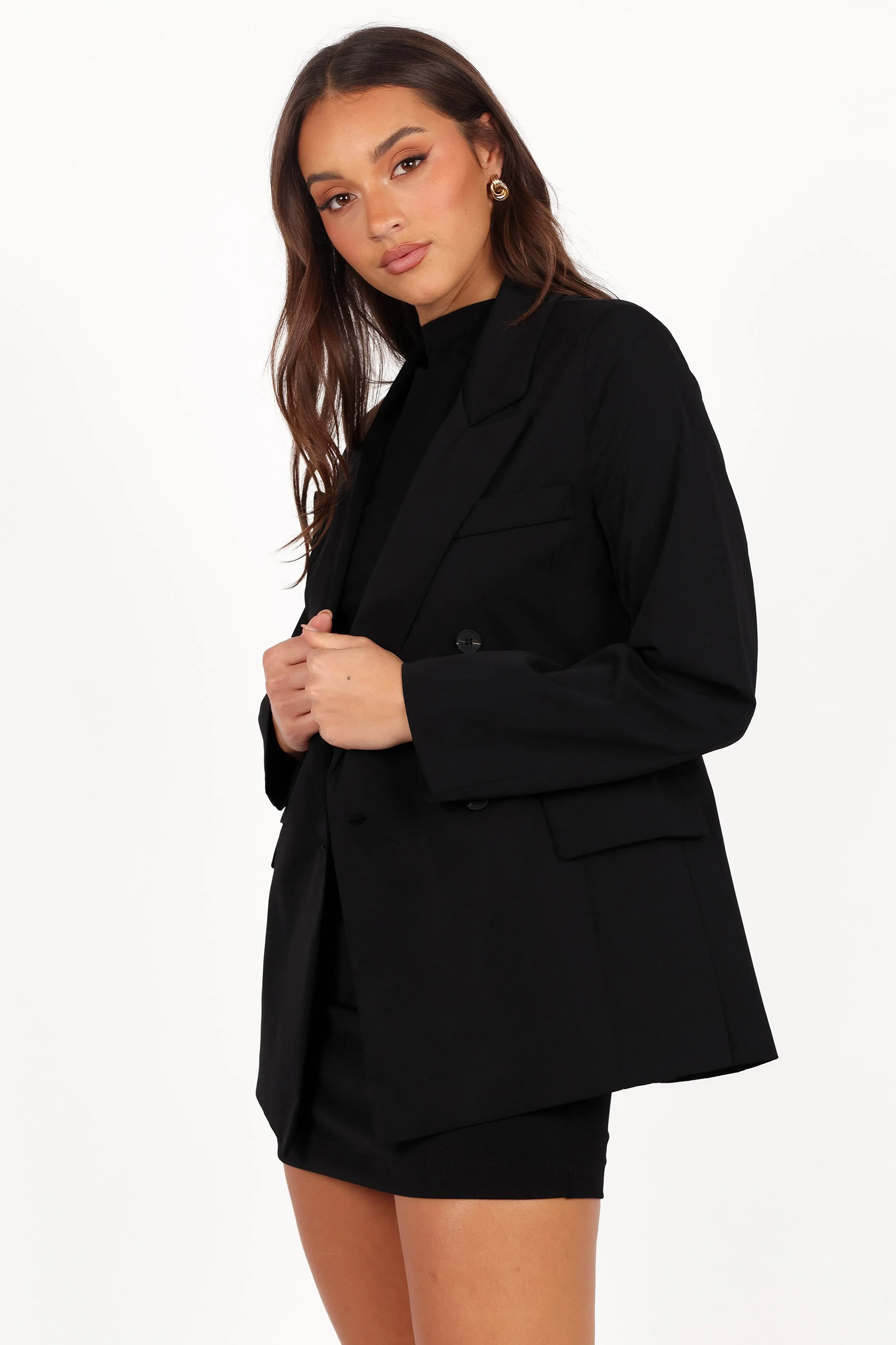 Juliette Blazer - Black sold by Petal & Pup product image thumbnail 3