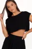 Bessie Two Piece Set - Black sold by Petal & Pup