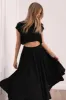 Bessie Two Piece Set - Black sold by Petal & Pup