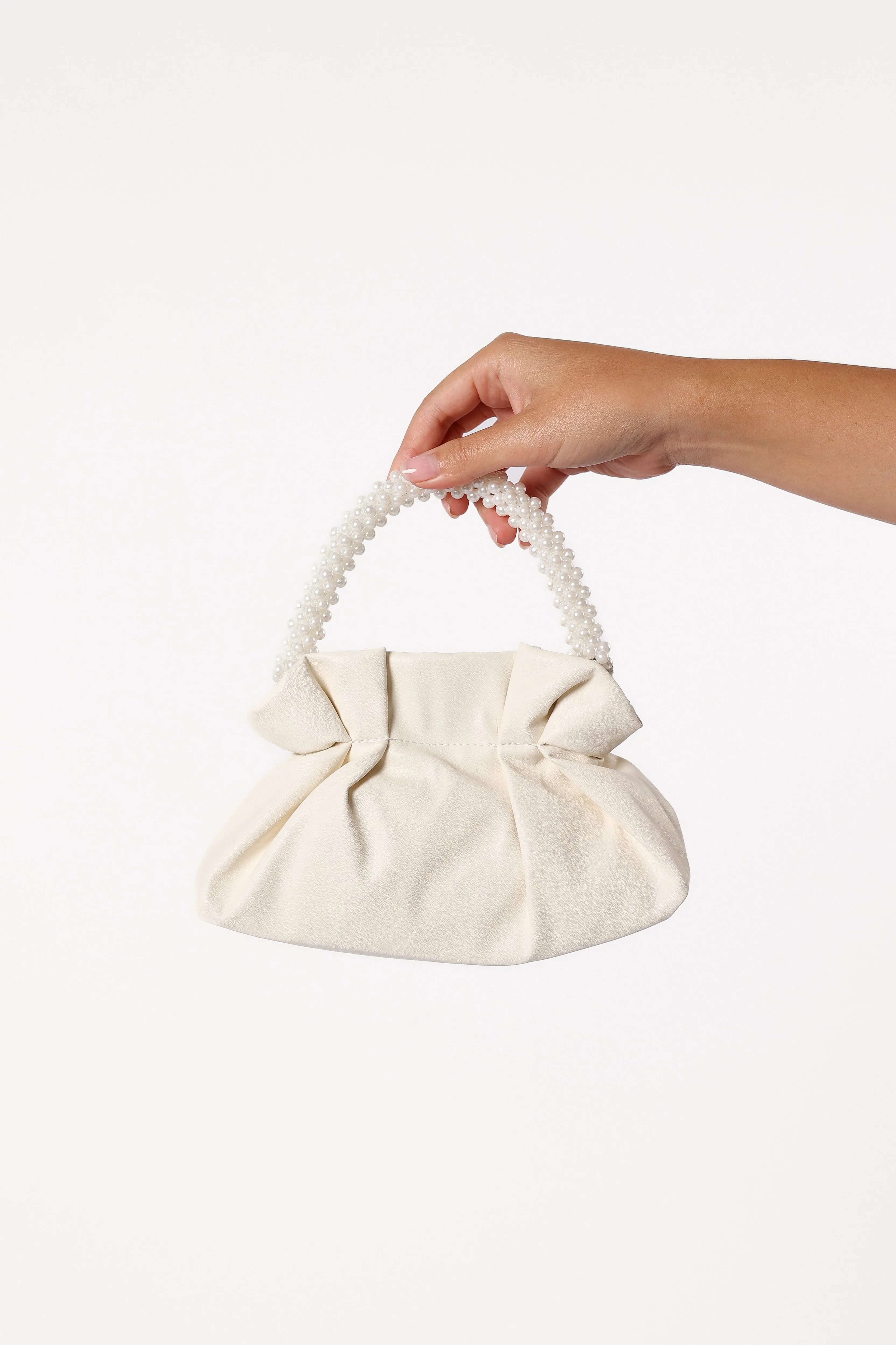 Mia Pearl Bag - White sold by Petal & Pup product image thumbnail 2